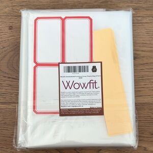 Wowfit White Plastic Furniture Cover (chair)